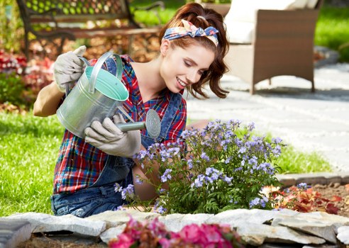 Native and seasonal plants used in Eden Park landscape gardening
